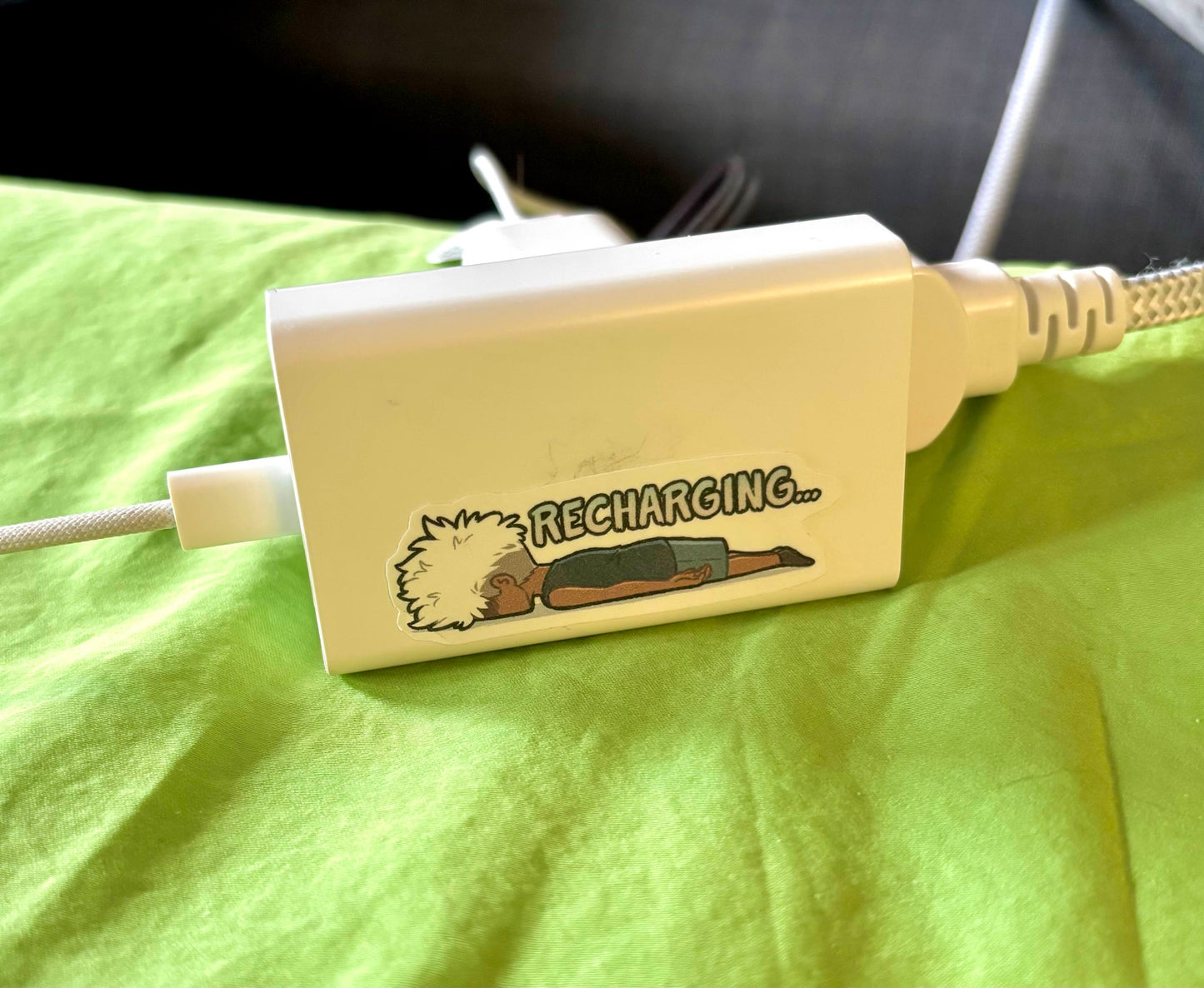 Malik "Recharging" - Sticker
