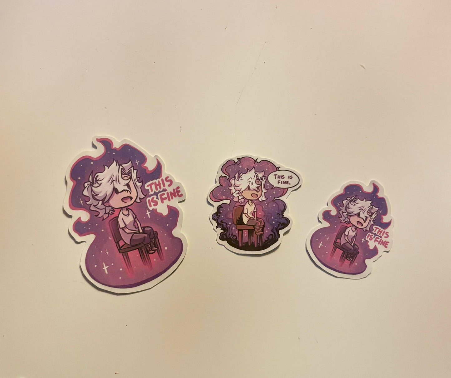 Tabb "This is Fine" - Sticker