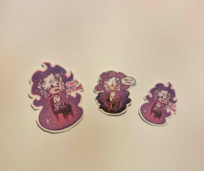 Tabb "This is Fine" - Sticker