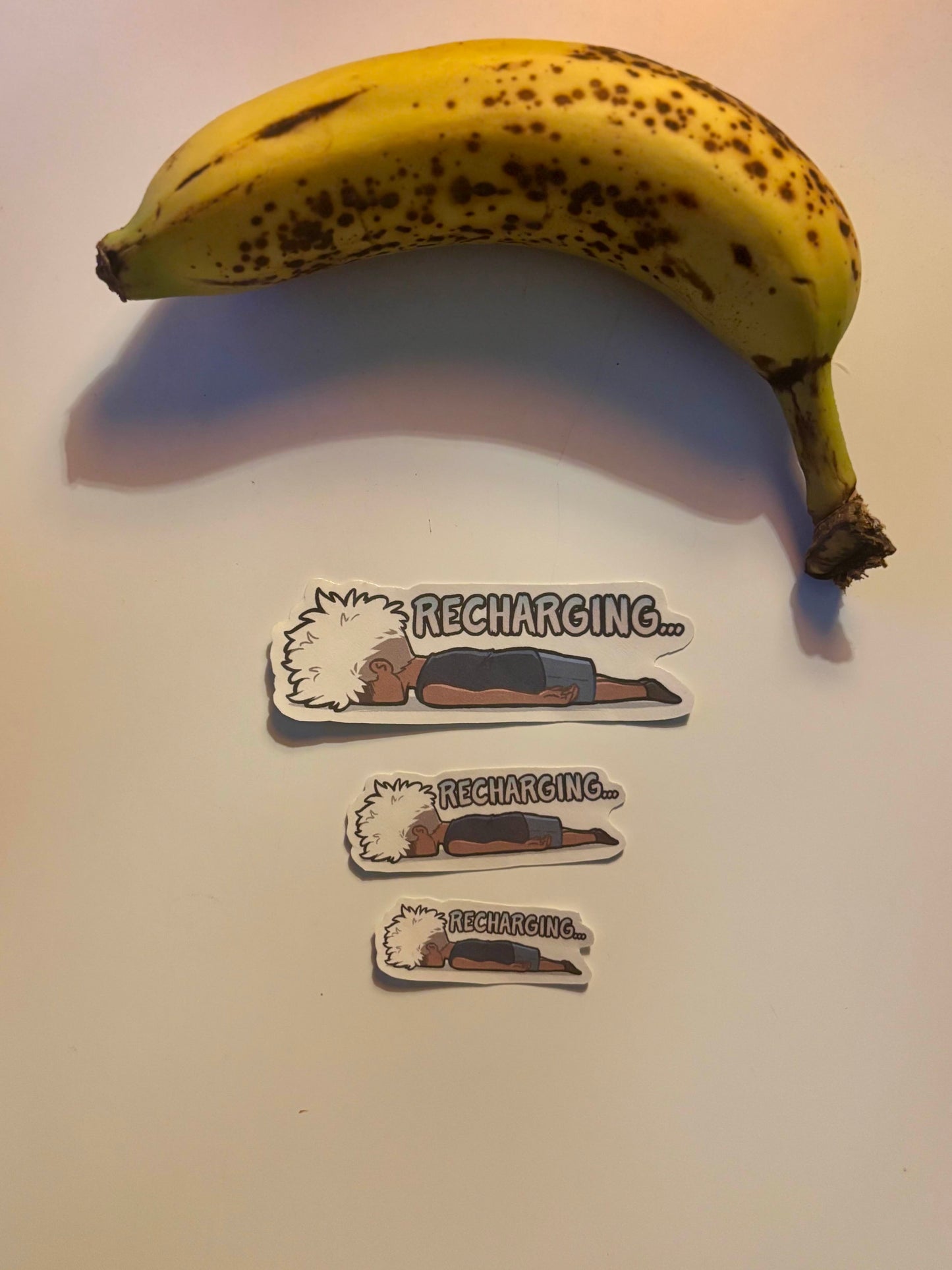 Malik "Recharging" - Sticker