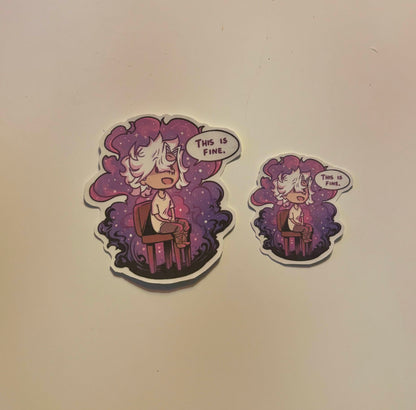 Tabb "This is Fine" - Sticker