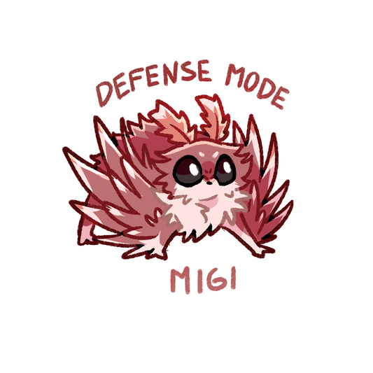 Migi "Defense Mode" - Sticker