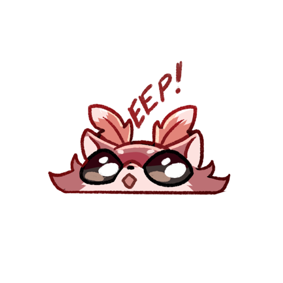 Migi "Eep!" - Sticker